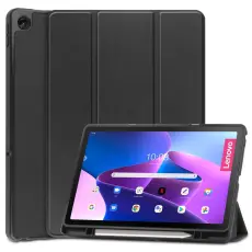 Tech-Protect Lenovo Tab M10 Plus Gen 3 Fodral Pennh&aring;llare Svart