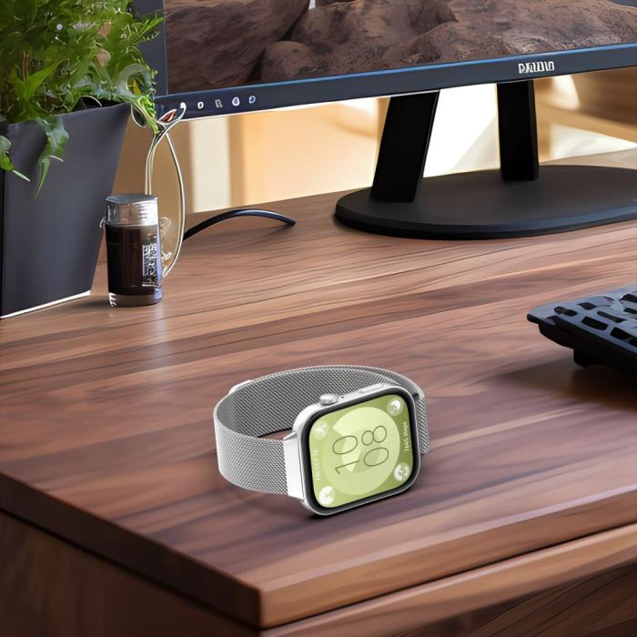 Bild 3, Tech-Protect Huawei Watch Fit 3 Armband MilaneseBand Roséguld