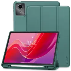 Tech-Protect Lenovo Tab M11 Fodral SmartCase Pennh&aring;llare Gr&ouml;n