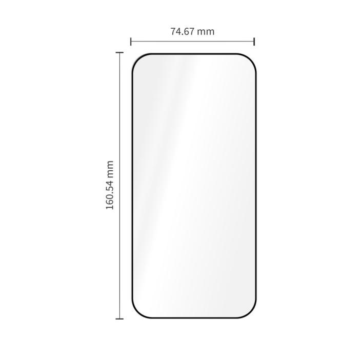 Bild 5, T-P iPhone 18 Pro Max/17 Pro Max 2-PACK Skärmskydd Quick Set+