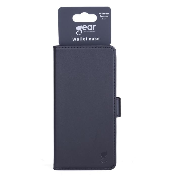 Bild 2, GEAR Samsung Galaxy A72 Fodral Läder Svart