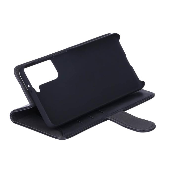 Bild 5, GEAR Samsung Galaxy S21 Fodral Läder Svart