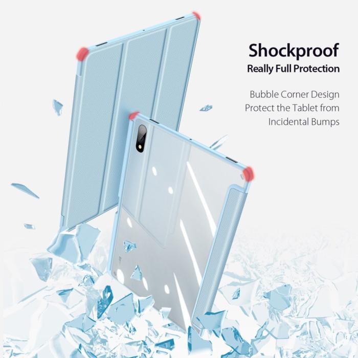 Bild 5, DUX DUCIS Galaxy Tab S9 Plus Fodral TOBY Tri-Fold Blå