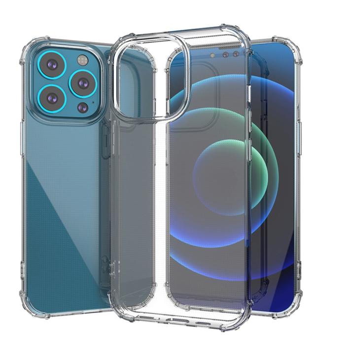 Bild 3, iPhone 13 Pro - Shockproof TPU Skal - Transparent