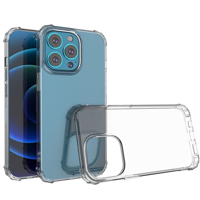 Bild 4, iPhone 13 Pro - Shockproof TPU Skal - Transparent