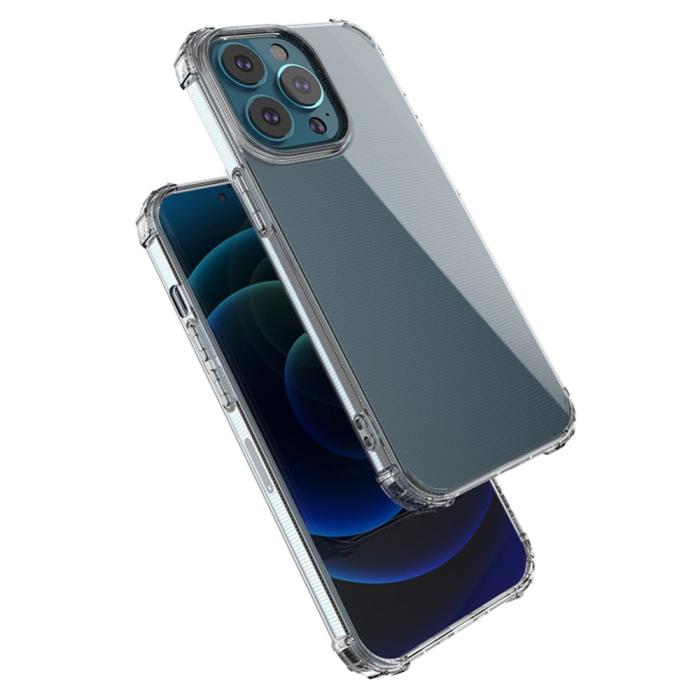 Bild 5, iPhone 13 Pro - Shockproof TPU Skal - Transparent