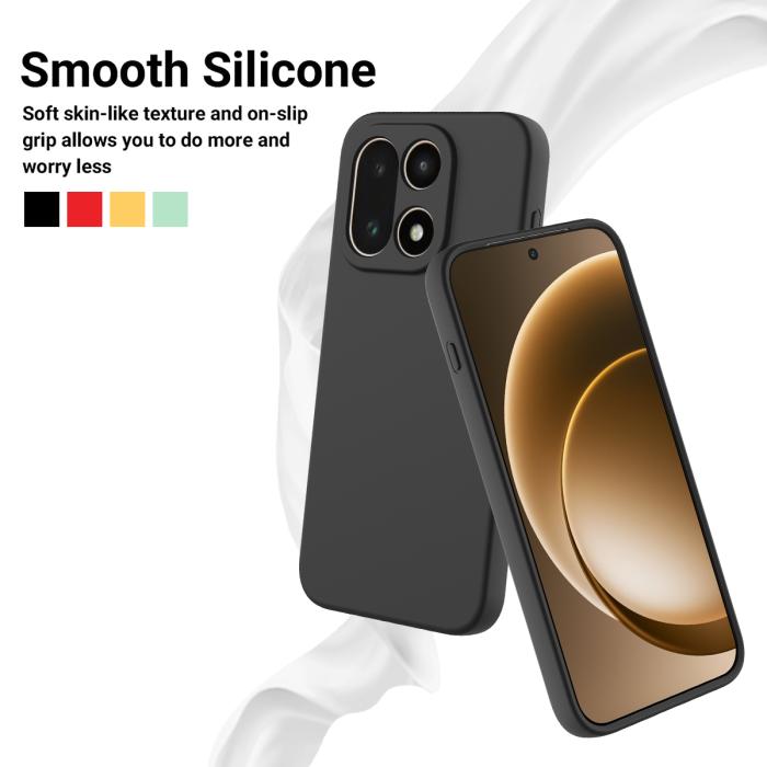 Bild 3, OnePlus 15 Skal Liquid Silikon Svart