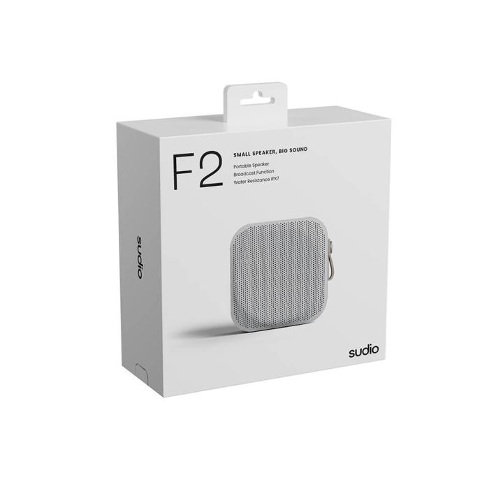 Bild 2, Sudio Högtalare F2 Trådlös 20W MIC IPX7 Vit