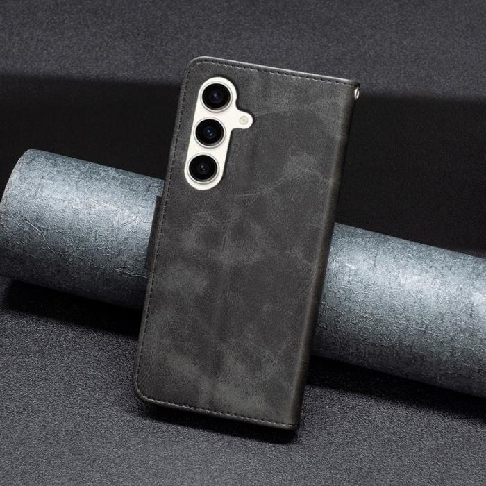 Bild 6, Samsung Galaxy S24 FE Fodral Läder Svart
