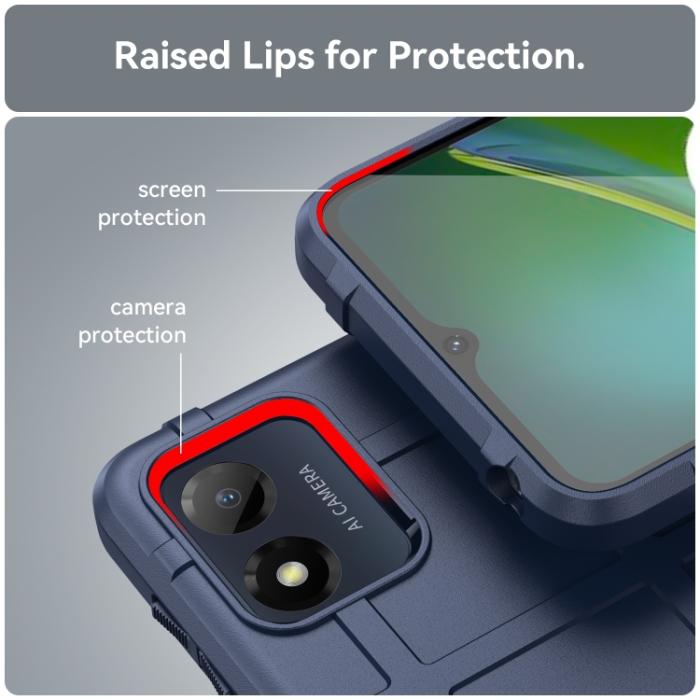 Bild 5, Motorola Moto E13 Skal Robust Blå