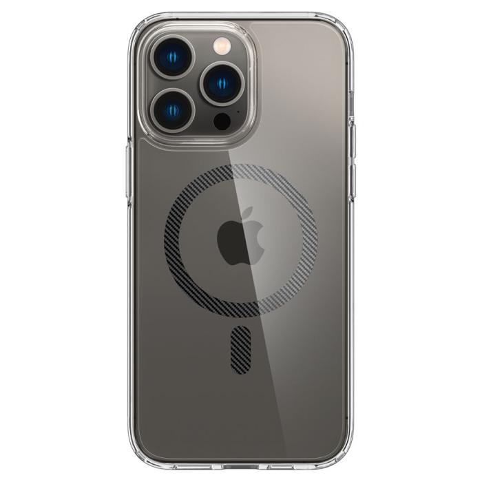 Bild 2, Spigen iPhone 14 Pro Max Skal Ultra Hybrid Mag MagSafe Kolfiber