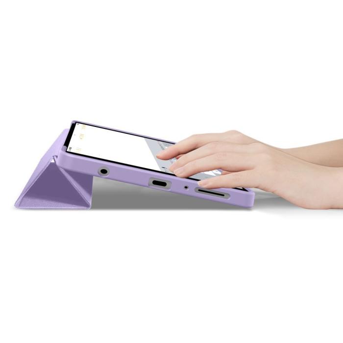 Bild 6, Tech-Protect Samsung Galaxy Tab A11/A9 Fodral SmartCase Violet