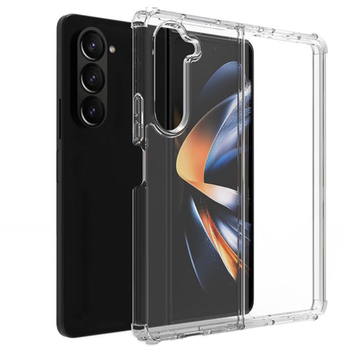 Bild 1, Samsung Galaxy Z Fold 5 Skal Shockproof Hybrid Transparent