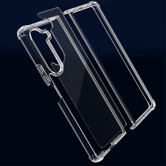 Bild 4, Samsung Galaxy Z Fold 5 Skal Shockproof Hybrid Transparent