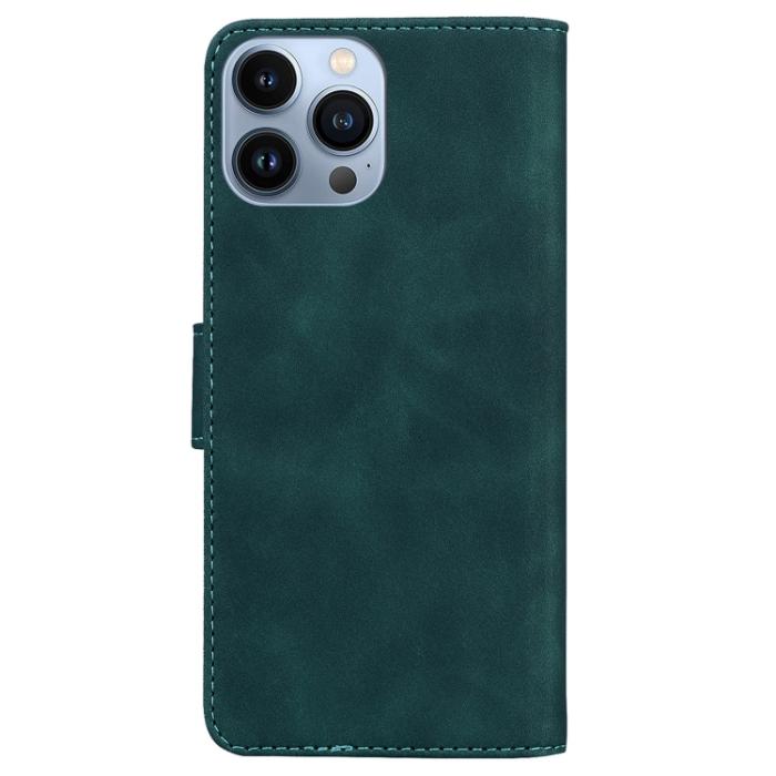 Bild 3, iPhone 15 Pro Fodral Skin Touch Grön