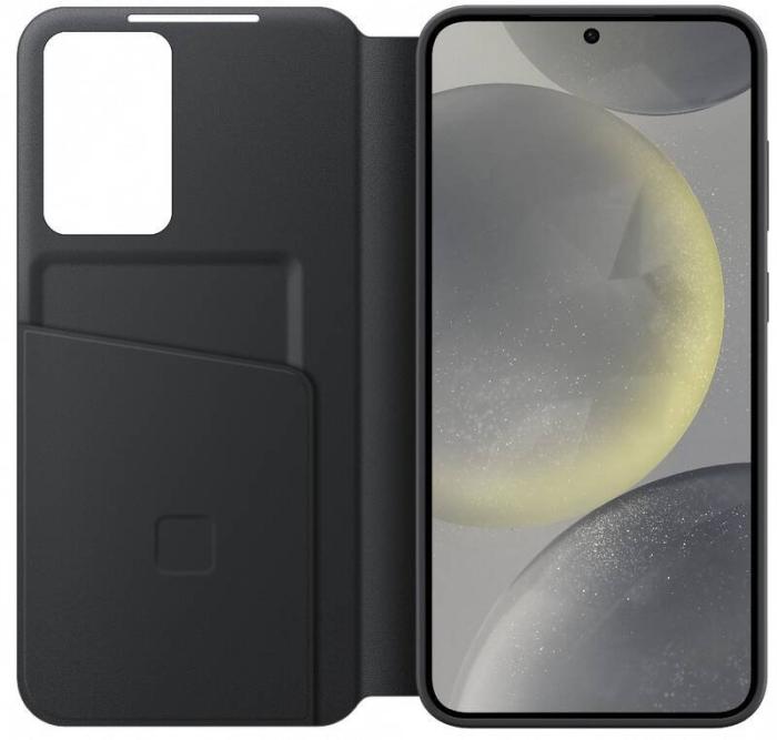 Bild 3, Samsung Galaxy S24 Plus Fodral Smart Clear View Svart