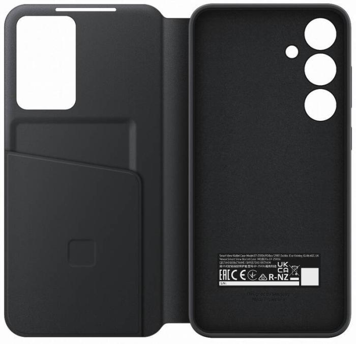 Bild 4, Samsung Galaxy S24 Plus Fodral Smart Clear View Svart