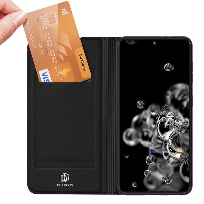 Bild 2, Samsung Galaxy S21 Plus - DUX DUCIS Skin Pro Fodral - Svart