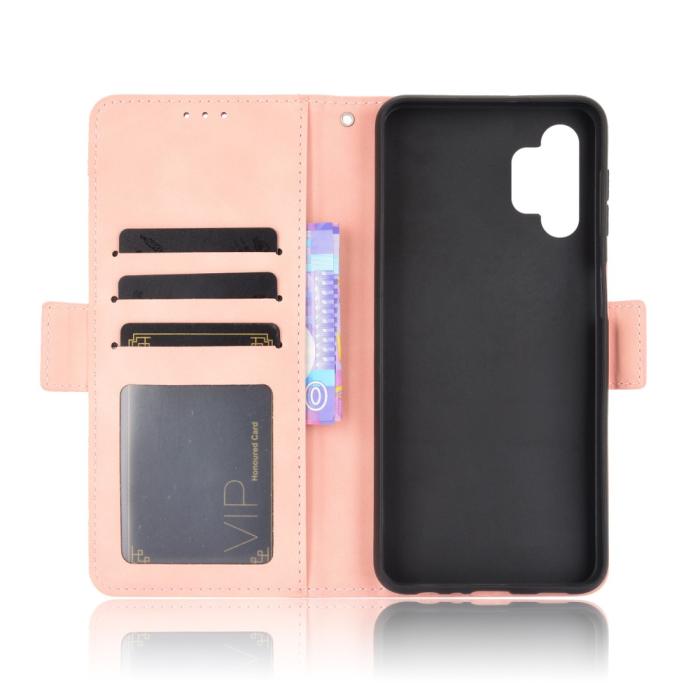 Bild 4, Samsung Galaxy A32 5G - Fodral Med Avtagbart Kortfodral - Roséguld