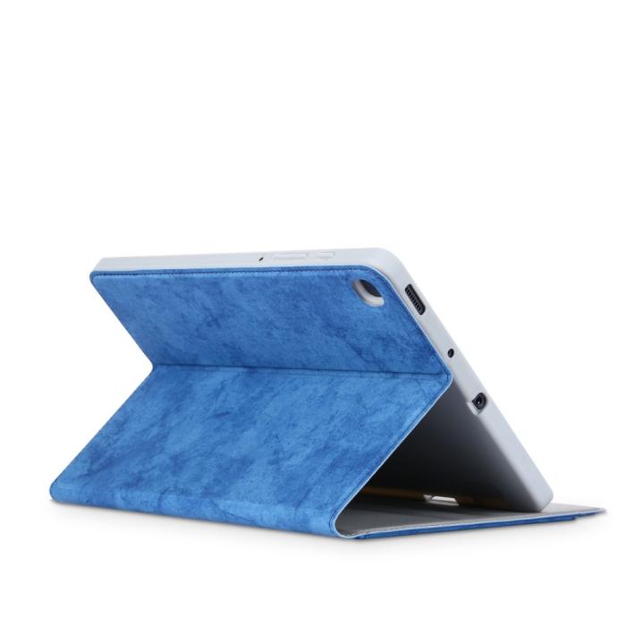 Bild 6, Samsung Galaxy Tab S6 Lite - Fodral Med Frontficka Och Pennhållare - Blå