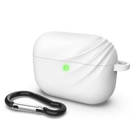 DIROSE AirPods Pro Fodral Med Krok - Vit