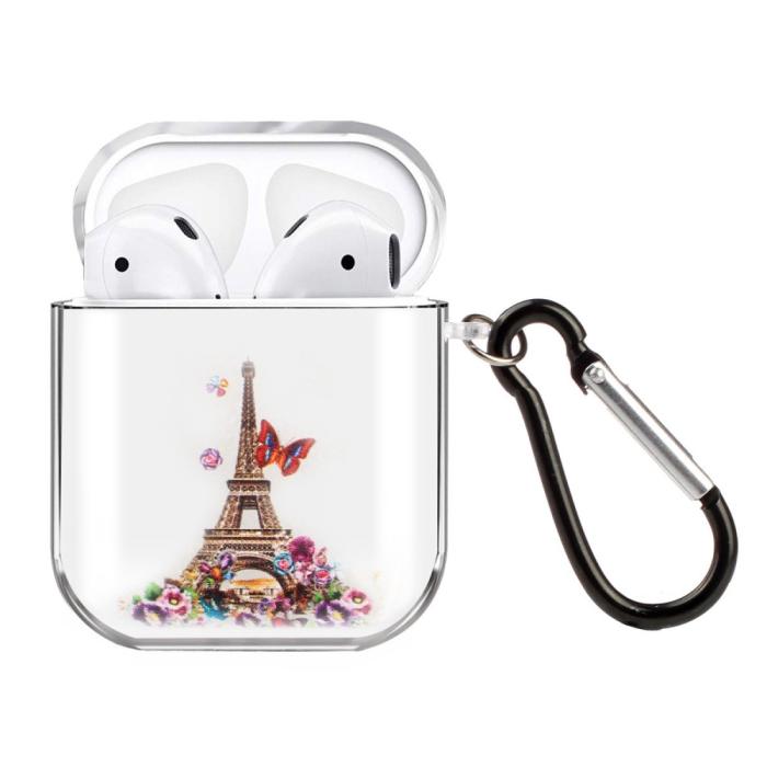 Bild 1, AirPods Skal Med Krok - Eiffeltornet