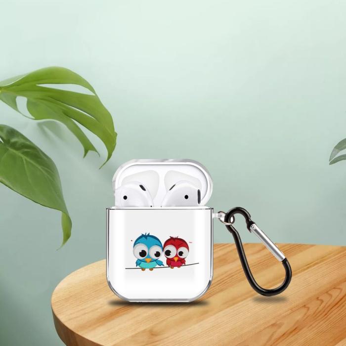 Bild 4, AirPods Skal Med Krok - Ugglor