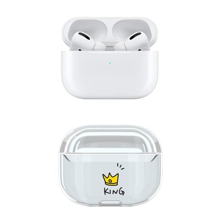 Bild 2, AirPods Pro Skyddsskal Med Motiv - King