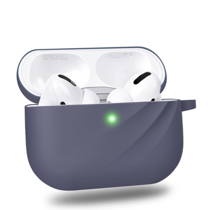 Bild 4, DIROSE AirPods Pro Fodral Med Krok - Mörk Blå