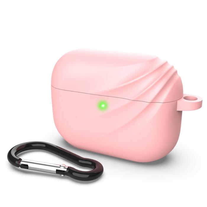 Bild 1, DIROSE AirPods Pro Fodral Med Krok - Rosa