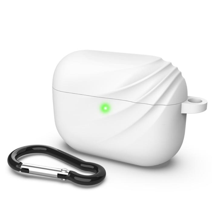 Bild 1, DIROSE AirPods Pro Fodral Med Krok - Vit