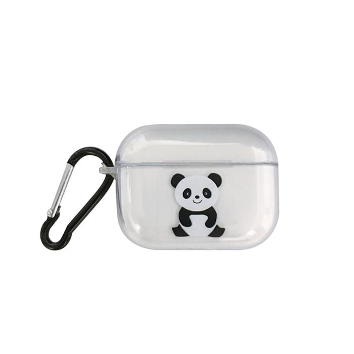 Bild 1, AirPods Pro Skal Med Krok - Panda