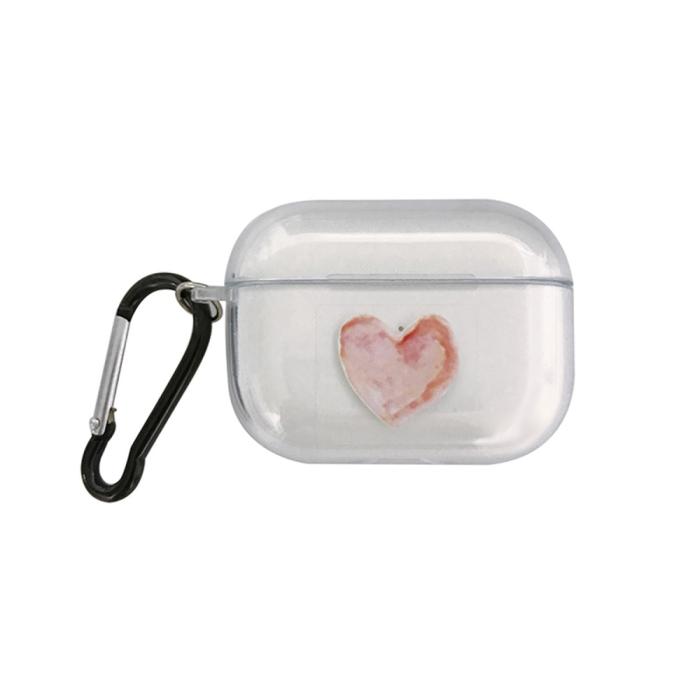 Bild 1, AirPods Pro Skal Med Krok - Hjärta