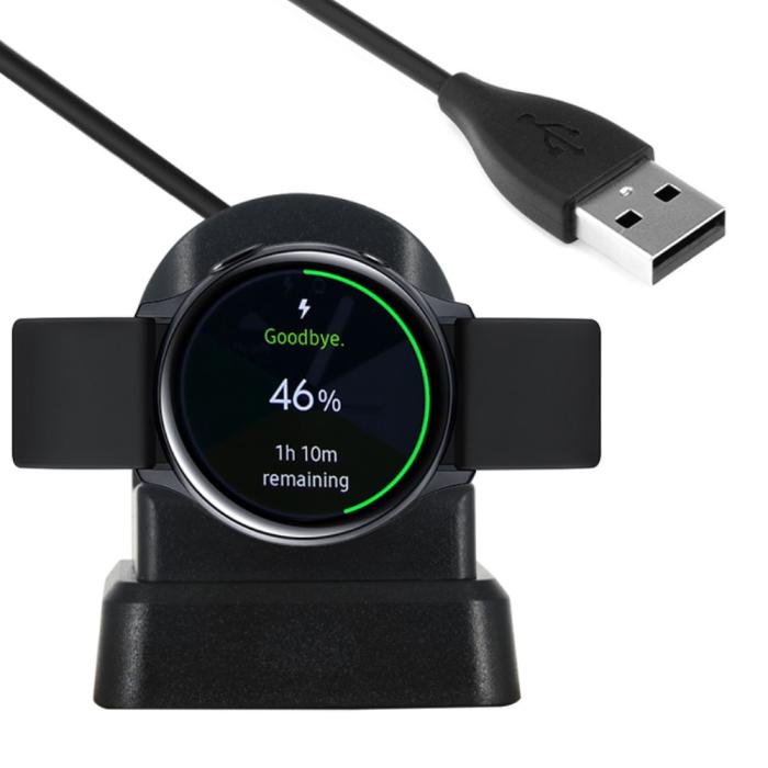 Bild 3, Dockstation Trådlös USB Laddare för Galaxy Watch Active2 / Watch 3