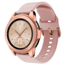 Silikon Armband För Smartwatch (20mm) - Rosa