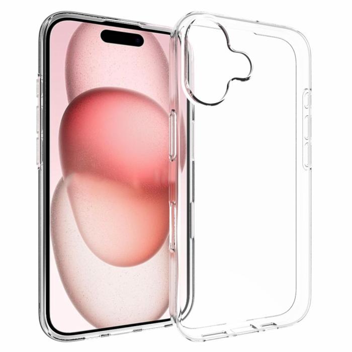 Bild 1, iPhone 16 Skal TPU Transparent