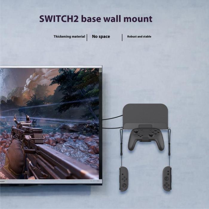 Bild 2, PGTECH Nintendo Switch 2 Väggfäste Svart