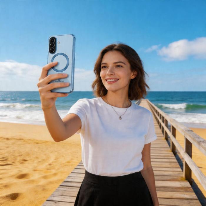 Bild 4, Tech-Protect Galaxy A57 5G Skal MagSafe MagFlex Sky Blue
