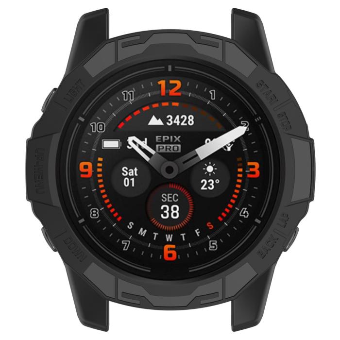 Bild 6, Garmin Fenix 7X / Epix Pro Gen 2 51 mm Skal TPU Svart