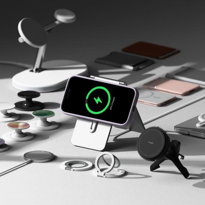Bild 5, Ringke iPhone 16 Pro Skal MagSafe Silikon Lila