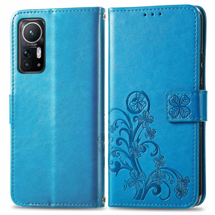 Bild 2, Xiaomi 12 Fodral Med Tryck Blå