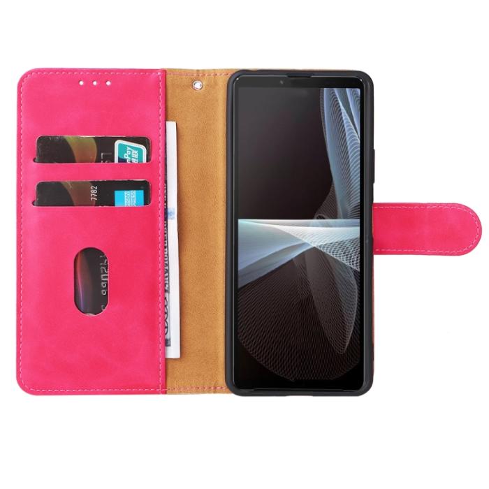 Bild 6, Sony Xperia 10 IV Fodral Skin Touch Rosa