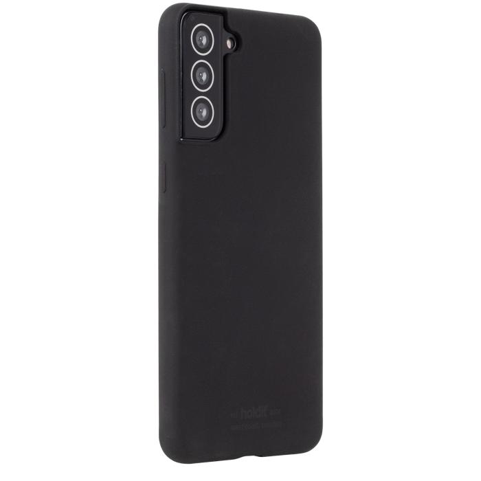 Bild 2, holdit Samsung Galaxy S22 Plus Mobilskal Silikon Svart