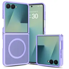 Samsung Galaxy Z Flip 8 Skal MagSafe TPU Lila