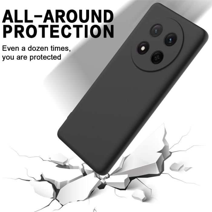 Bild 5, Honor Magic7 Lite Skal Liquid Silikon Svart
