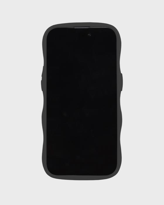 Bild 4, holdit iPhone 14 Pro Max Skal Wavy Svart/Transpare