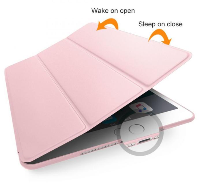 Bild 3, Tech-Protect iPad 9.7 2017/2018 Fodral SmartCase Roséguld