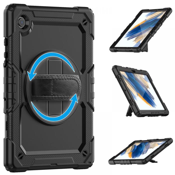 Bild 3, Tech-Protect Galaxy Tab A8 10.5 2021 Skal Solid360 Svart