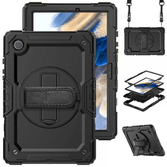 Bild 5, Tech-Protect Galaxy Tab A8 10.5 2021 Skal Solid360 Svart