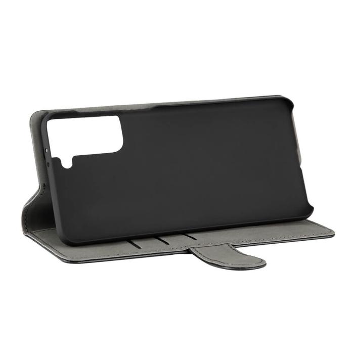 Bild 4, GEAR Samsung Galaxy S21 Plus Fodral Läder Svart